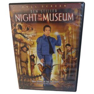 DVD Movie Night At The Museum Full Screen Ben Stiller Rated PG 2006 110 Minutes
